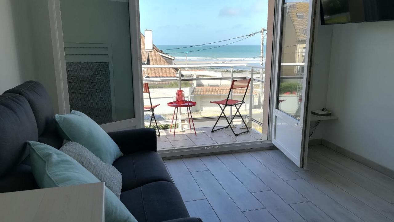 Appartement l'Estivalière face à la mer Wimereux Esterno foto