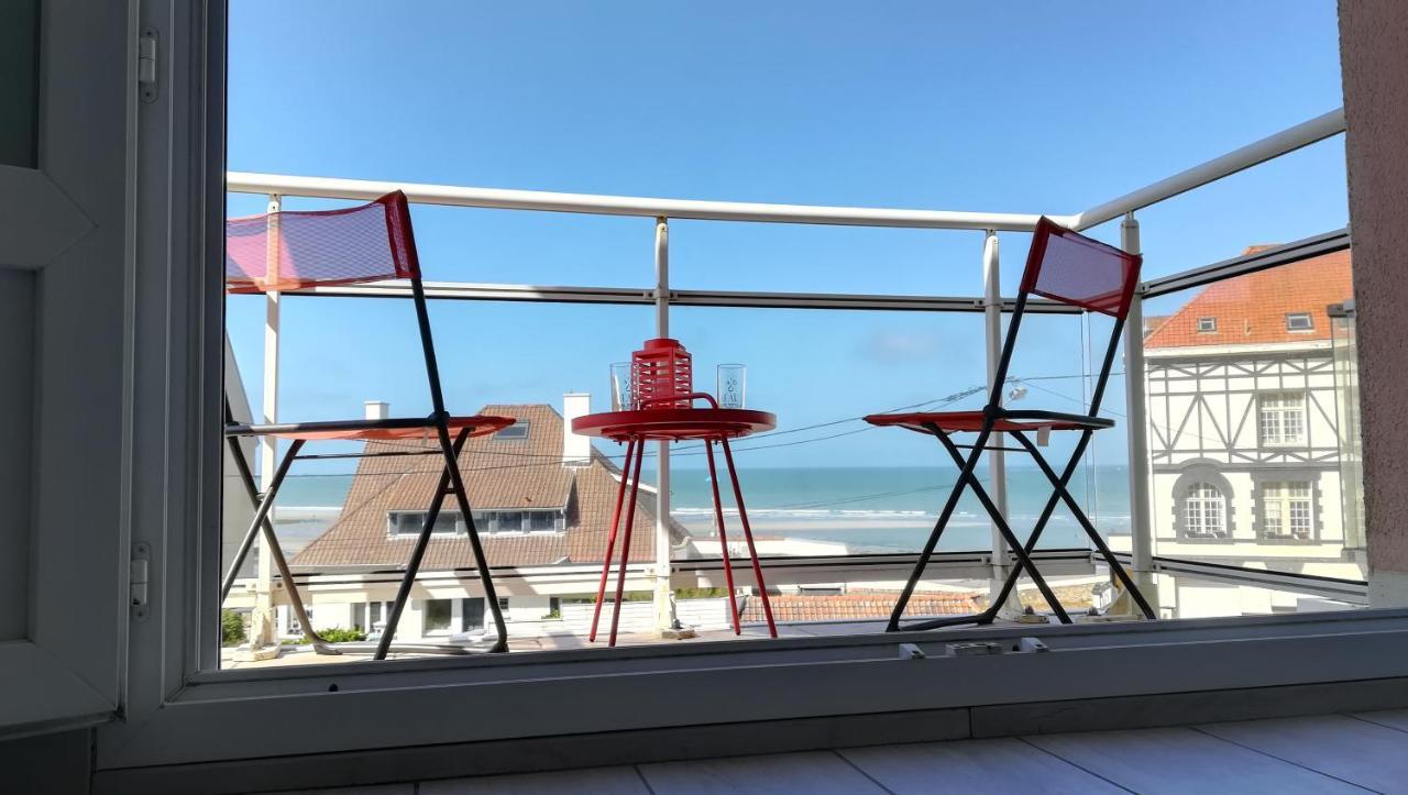 Appartement l'Estivalière face à la mer Wimereux Esterno foto