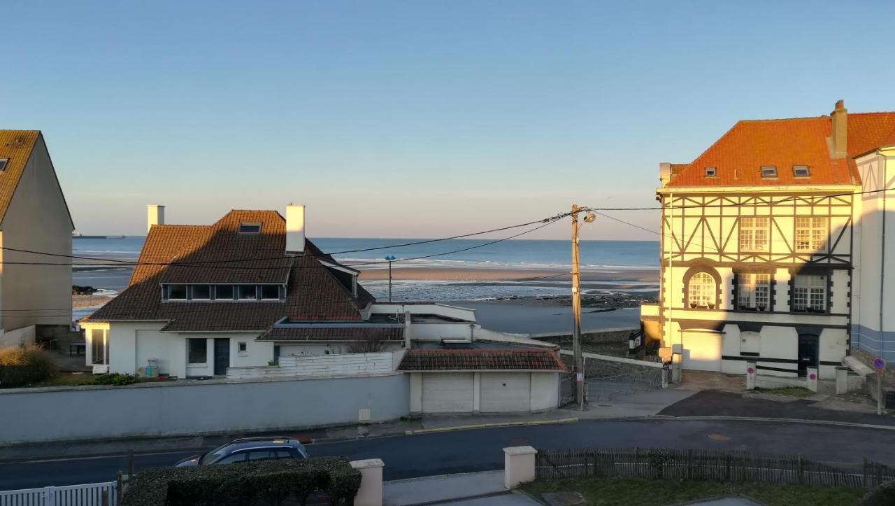 Appartement l'Estivalière face à la mer Wimereux Esterno foto